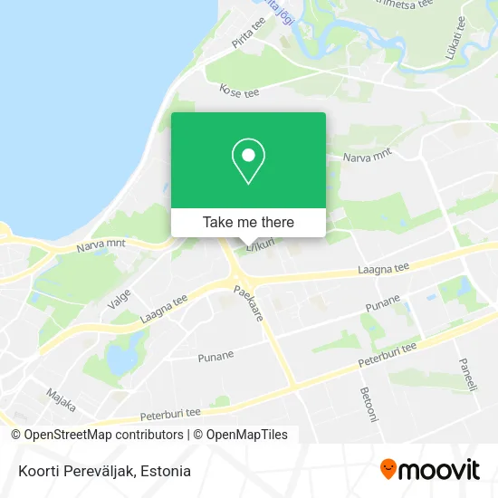 Koorti Pereväljak map