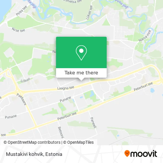 Карта Mustakivi kohvik