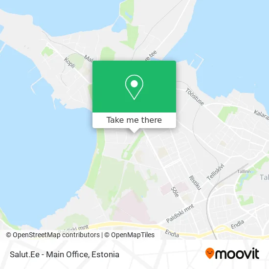 Карта Salut.Ee - Main Office