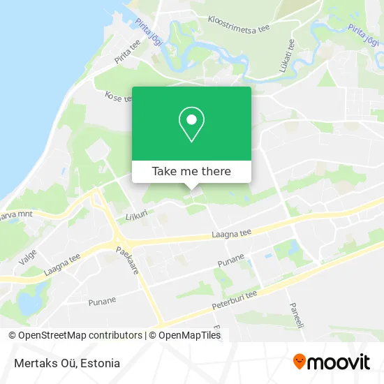 Карта Mertaks Oü