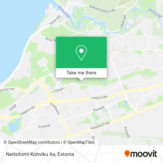 Neitsitorni Kohviku As map