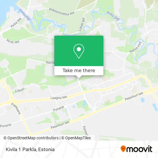 Карта Kivila 1 Parkla