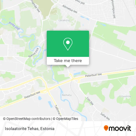 Карта Isolaatorite Tehas