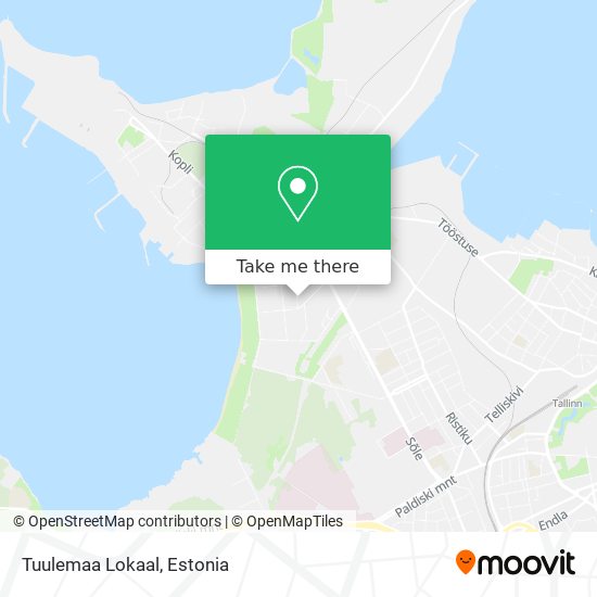 Tuulemaa Lokaal map