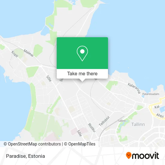 Карта Paradise
