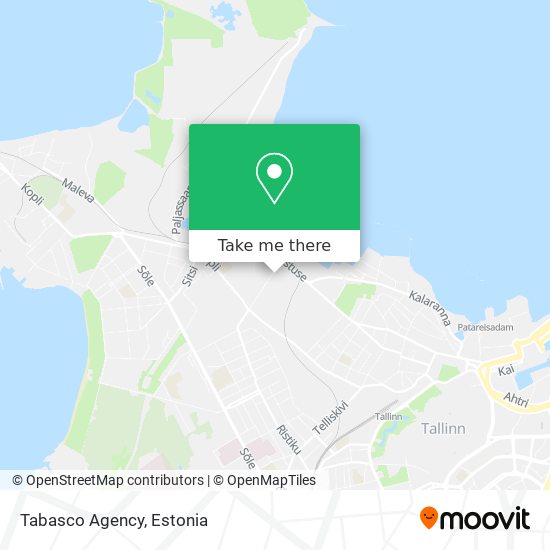 Tabasco Agency map