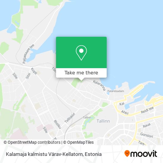 Kalamaja kalmistu Värav-Kellatorn map