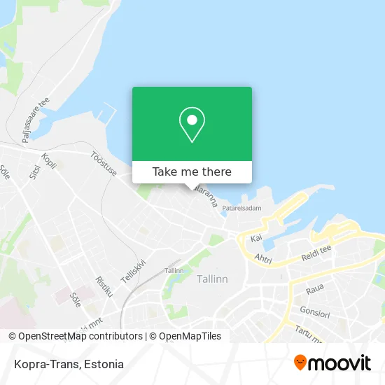 Карта Kopra-Trans