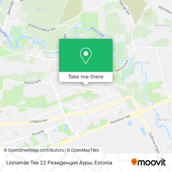 Linnamäe Tee 22 Резиденция Ауры map