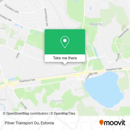 Карта Pilver Transport Ou