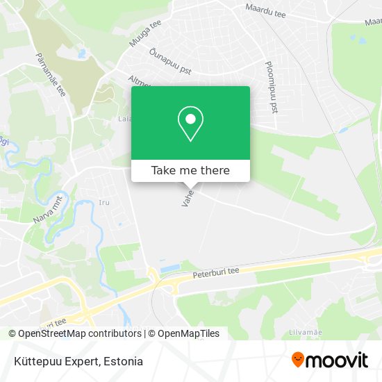 Küttepuu Expert map