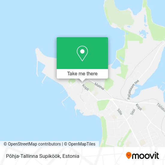 Põhja-Tallinna Supiköök map