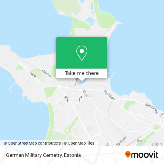 Карта German Military Cemetry