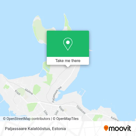 Карта Paljassaare Kalatööstus