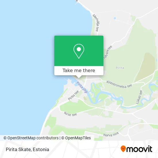 Карта Pirita Skate