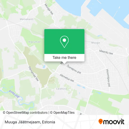 Карта Muuga Jäätmejaam