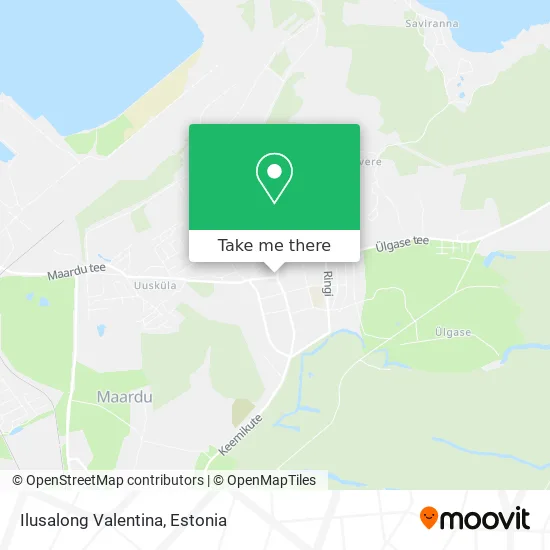 Ilusalong Valentina map