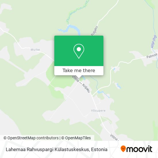 Lahemaa Rahvuspargi Külastuskeskus map