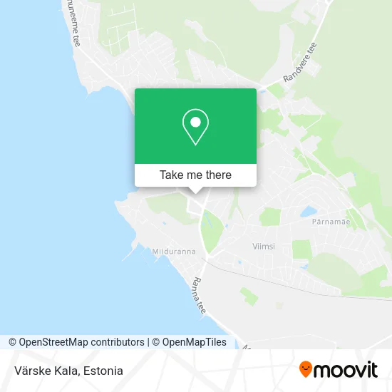 Värske Kala map