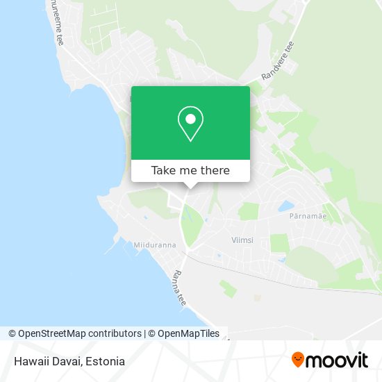 Карта Hawaii Davai