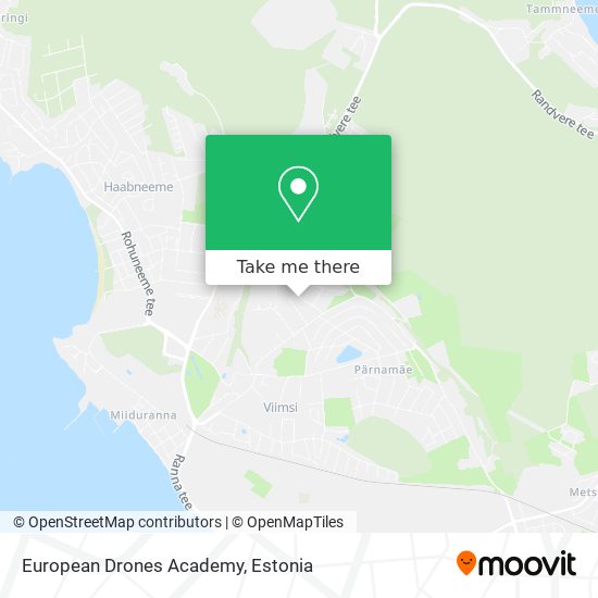 European Drones Academy map