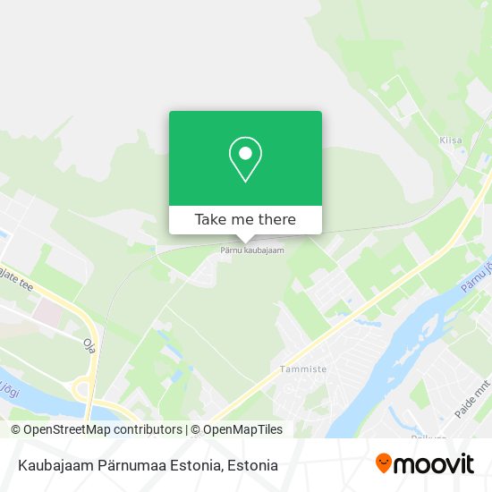 Kaubajaam Pärnumaa Estonia map