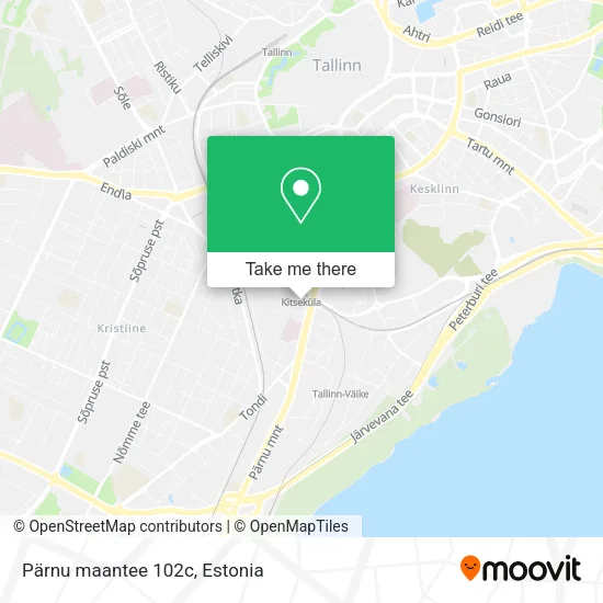 Карта Pärnu maantee 102c