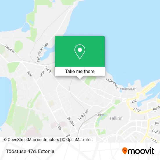 Карта Tööstuse 47d