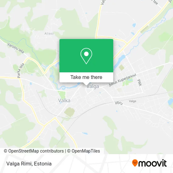Карта Valga Rimi