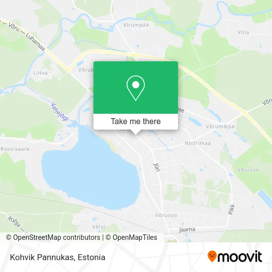 Kohvik Pannukas map