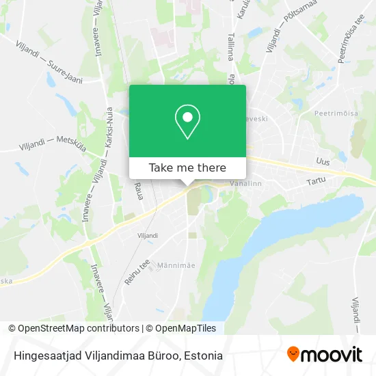 Карта Hingesaatjad Viljandimaa Büroo