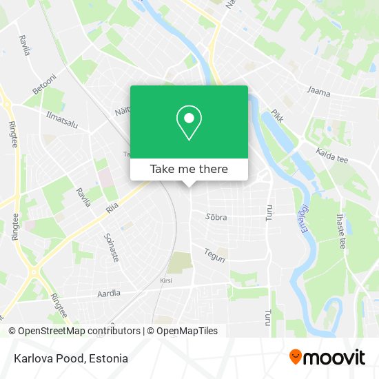 Karlova Pood map