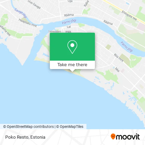 Карта Poko Resto