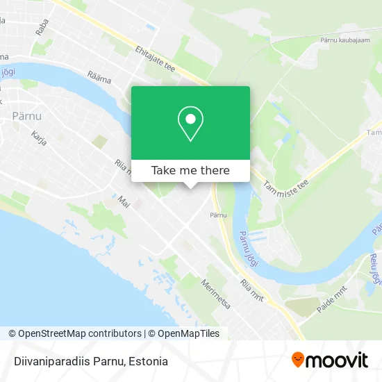 Карта Diivaniparadiis Parnu