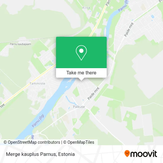 Карта Merge kauplus Parnus