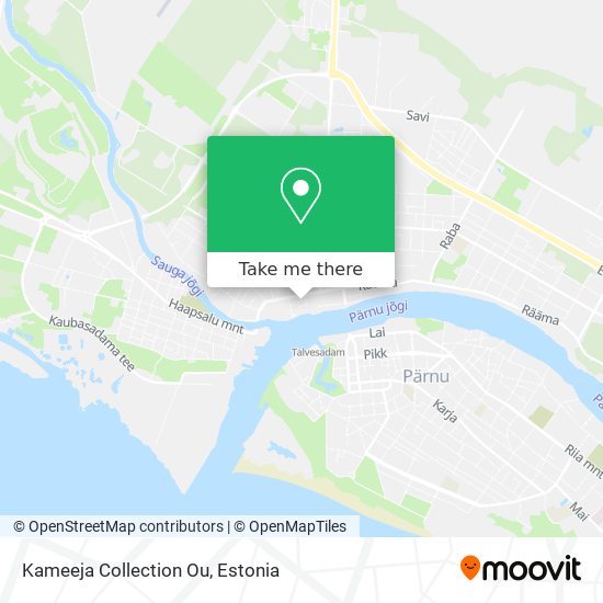 Kameeja Collection Ou map
