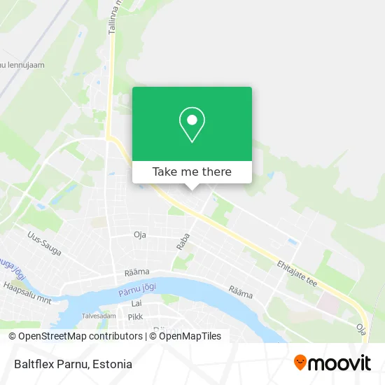 Карта Baltflex Parnu