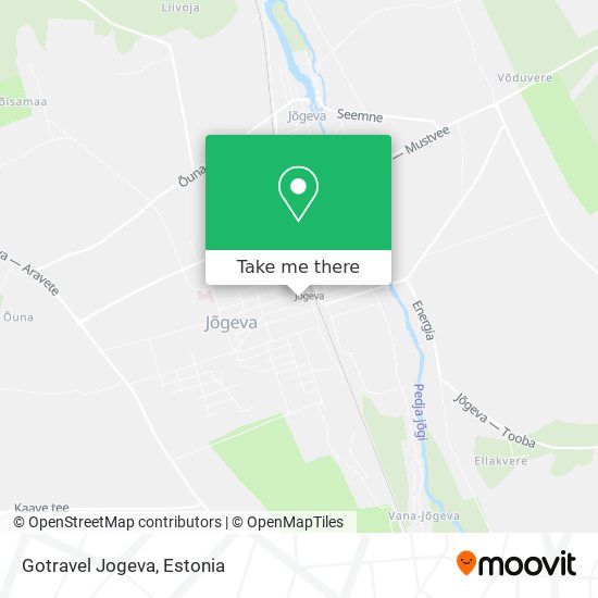 Gotravel Jogeva map