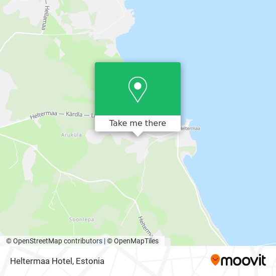 Heltermaa Hotel map