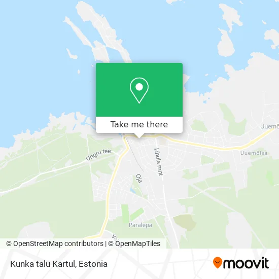 Карта Kunka talu Kartul