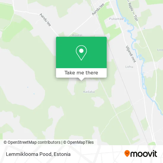 Карта Lemmiklooma Pood