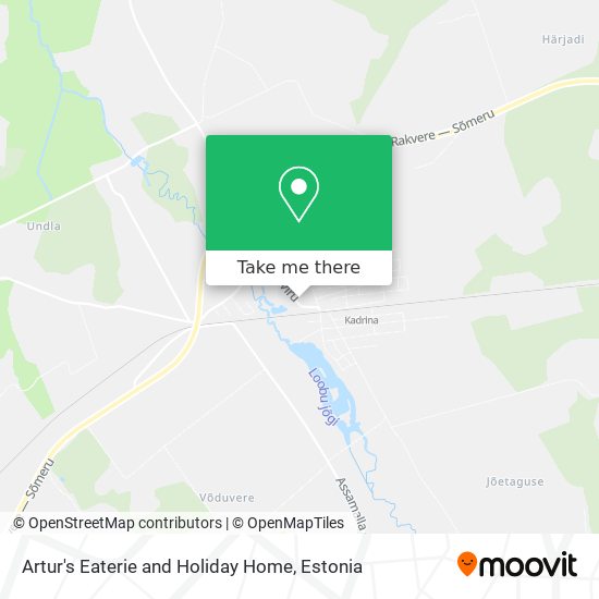 Artur's Eaterie and Holiday Home map