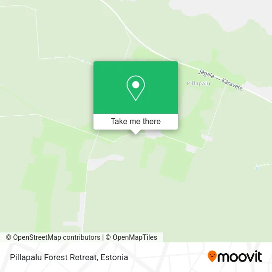 Pillapalu Forest Retreat map