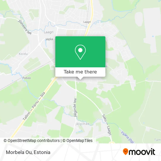 Карта Morbela Ou