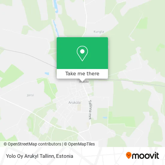 Карта Yolo Oy Arukyl Tallinn
