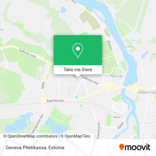 Карта Geneva Piletikassa
