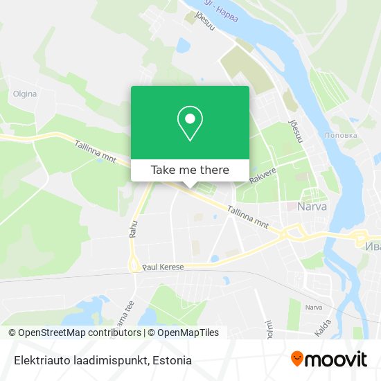 Elektriauto laadimispunkt map