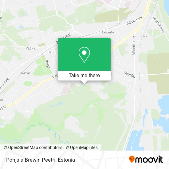 Карта Pohjala Brewin Peetri