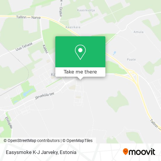 Easysmoke K-J Jarveky map