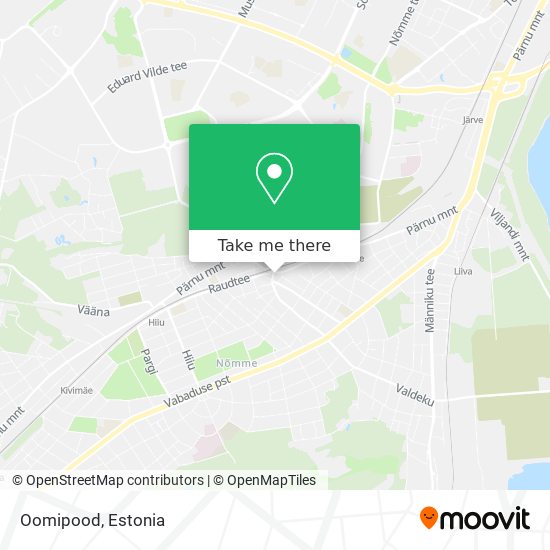 Oomipood map